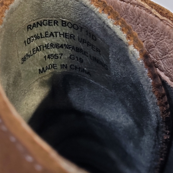 Ralph Lauren Mens Ranger Boot - Picture 5 of 7